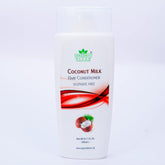 COCONUT MILK HAIR CONDITIONER - LEAVES HAIR SILKY WITHOUT LOSS OF VOLUME - Organicbloom.pk